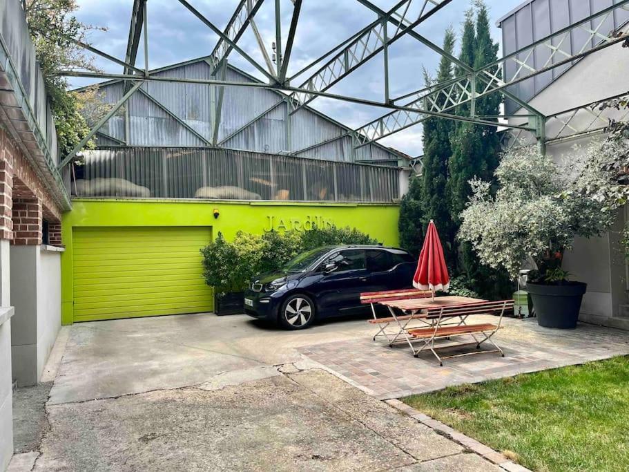 Rare ! Loft Atypique Centre-Ville Parking Jardin Reims Exterior photo