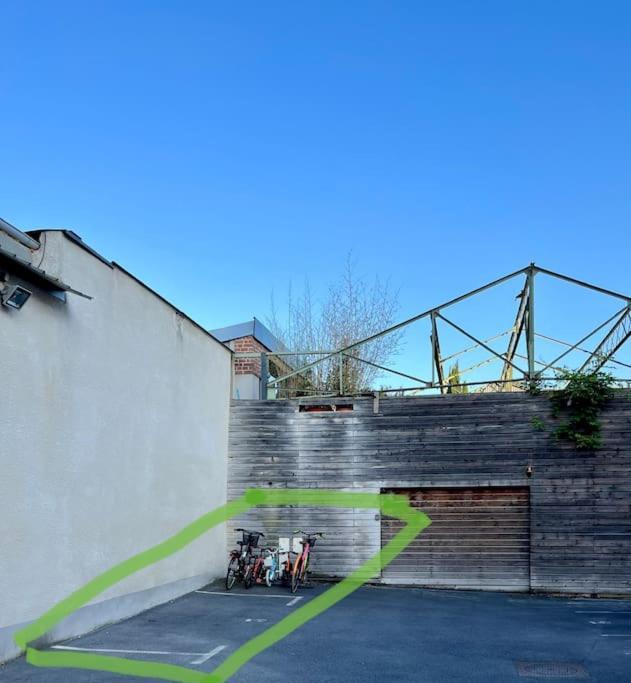 Rare ! Loft Atypique Centre-Ville Parking Jardin Reims Exterior photo